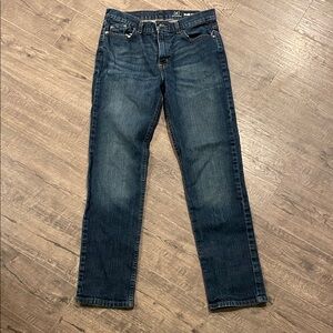 George Men's Dark Blue Straight Jeans